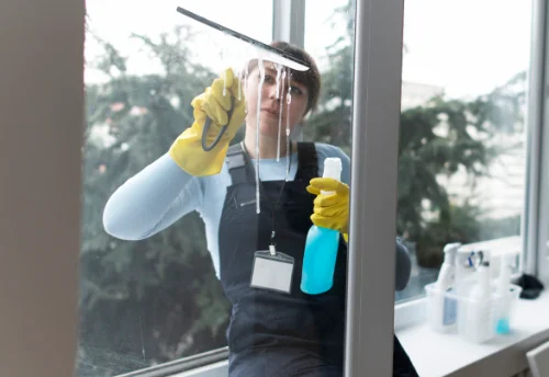 Nettoyage de vitres intérieures et extérieures à Vivonne